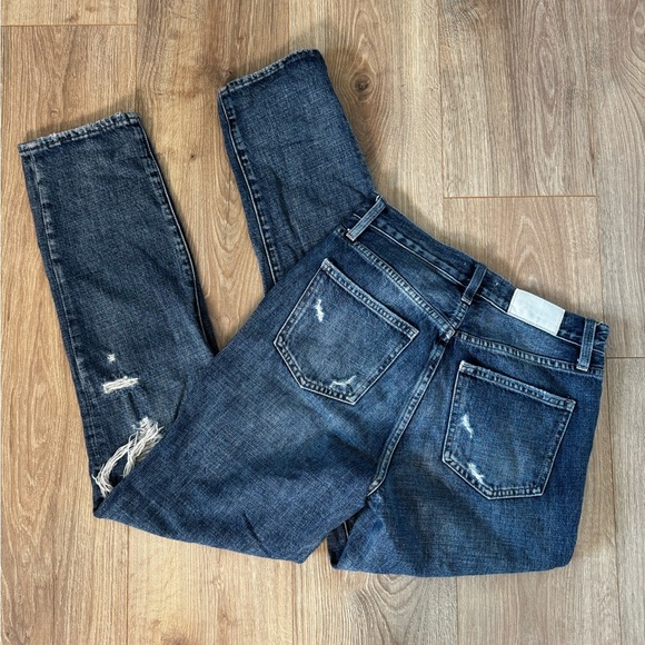 Pistola Blue Distressed Boyfriend Jeans - Picture 4 of 8